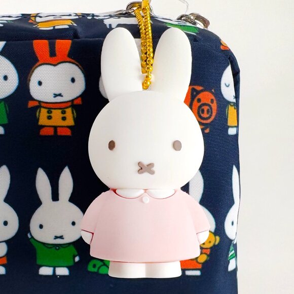 miffy Other - Miffy Rubber Mascot Keychain 2.0 in Pink